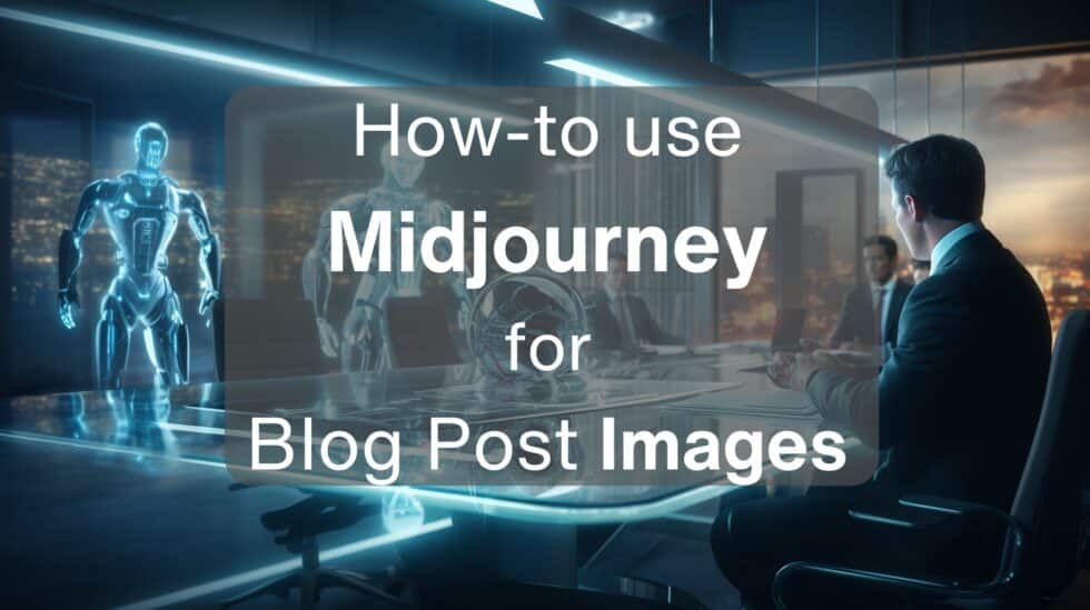 How to use midjourney for blog post images