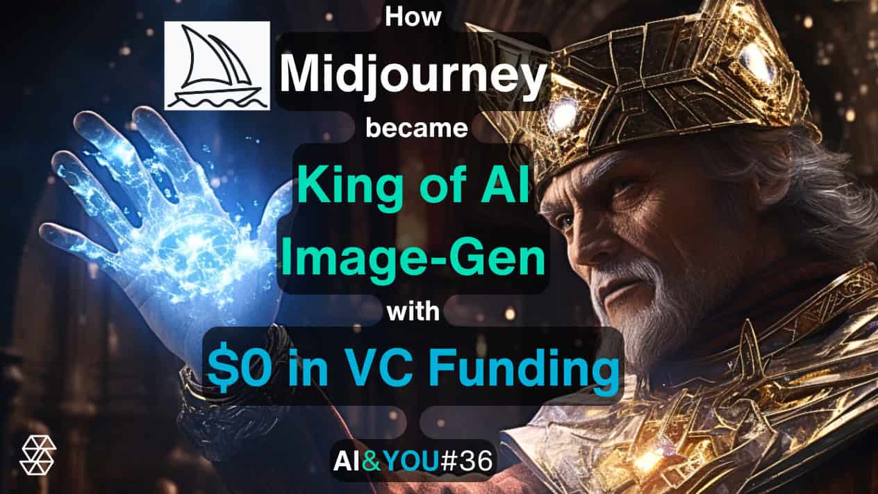 How Midjourney King of AI Image Gen $0 in VC Funding