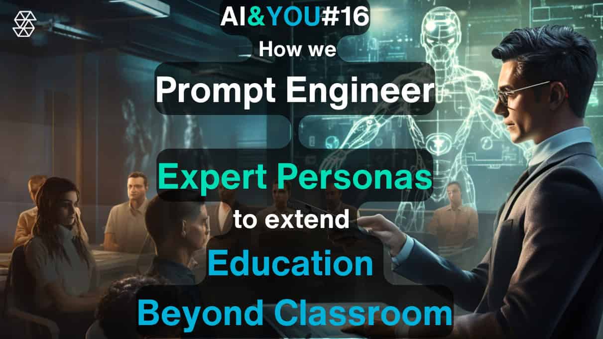 how we prompt engineer educator personas