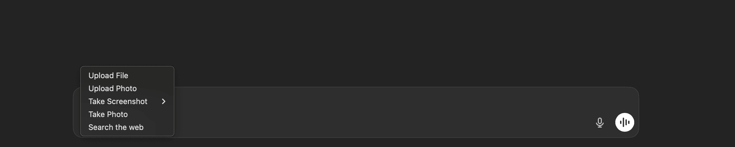 ChatGPT screenshot feature