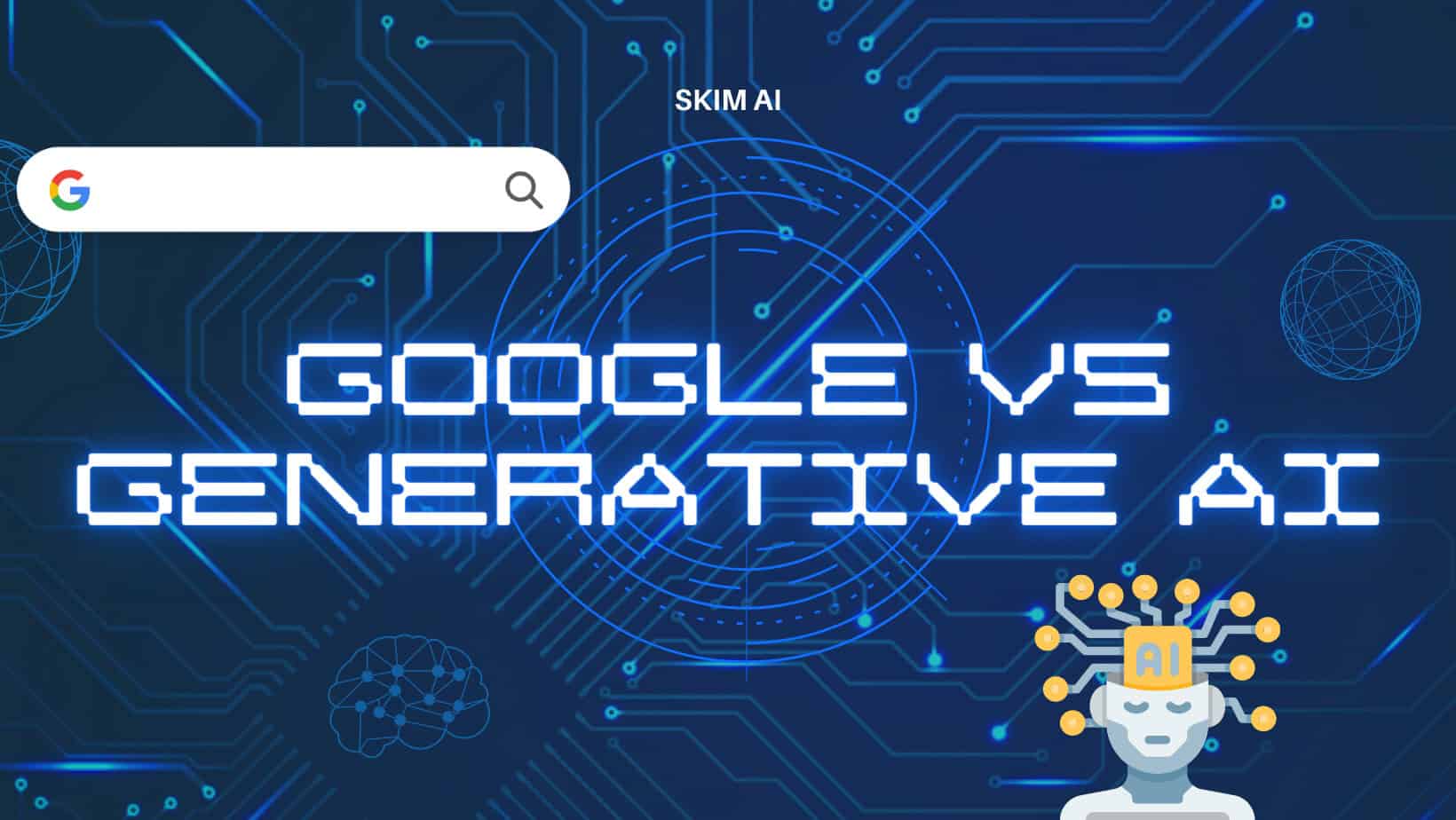 How Generative AI Like Chat GPT Threatens Google Search - Skim AI