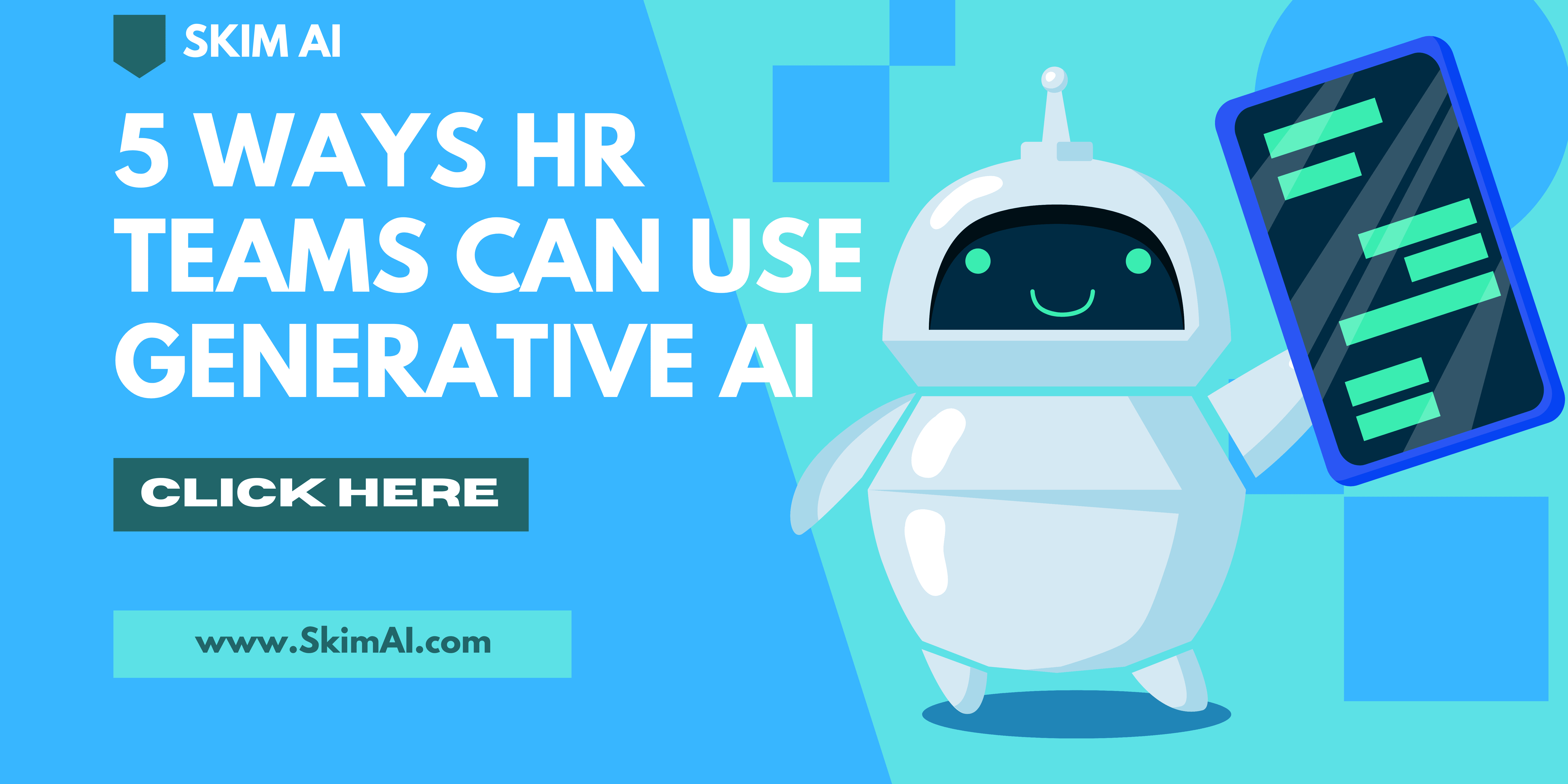 5 Ways HR Teams Can Use Generative AI