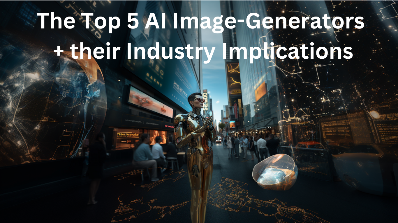 상위 5가지 AI 이미지 생성기 및 산업 응용 분야