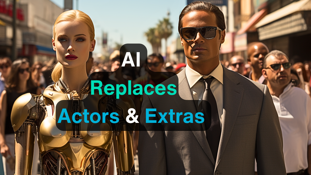 Come l'intelligenza artificiale sostituirà le comparse dei film e gli attori di Hollywood