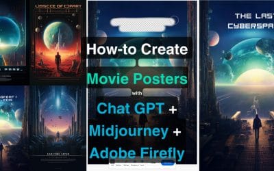 Cómo crear carteles de películas con ChatGPT, Midjourney y Adobe Firefly