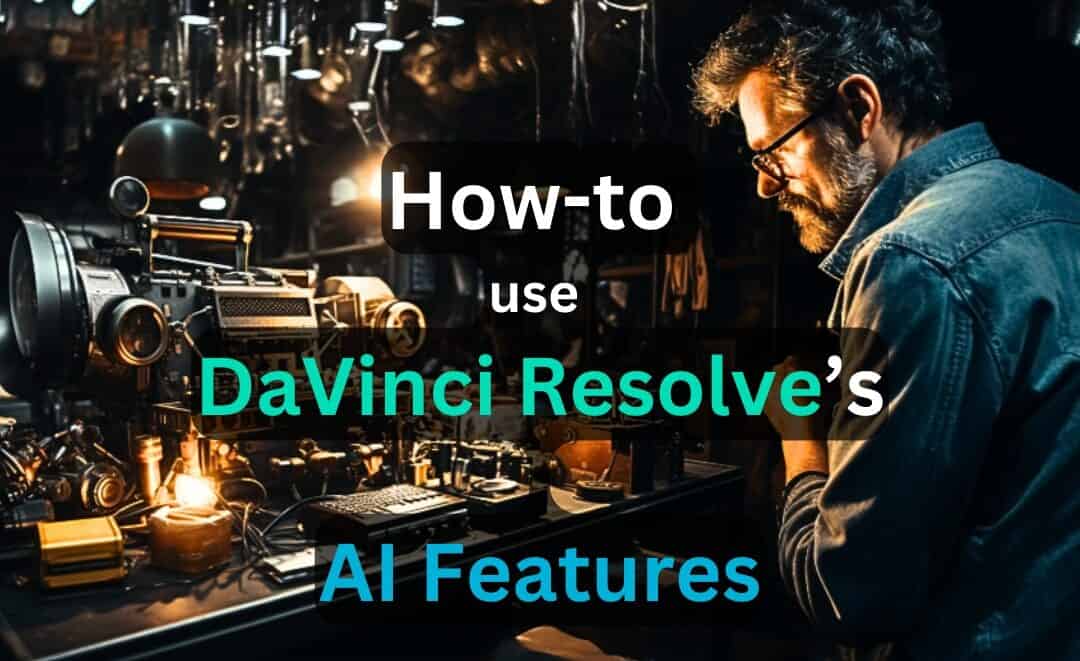 다빈치 리졸브의 AI 도구 사용 방법