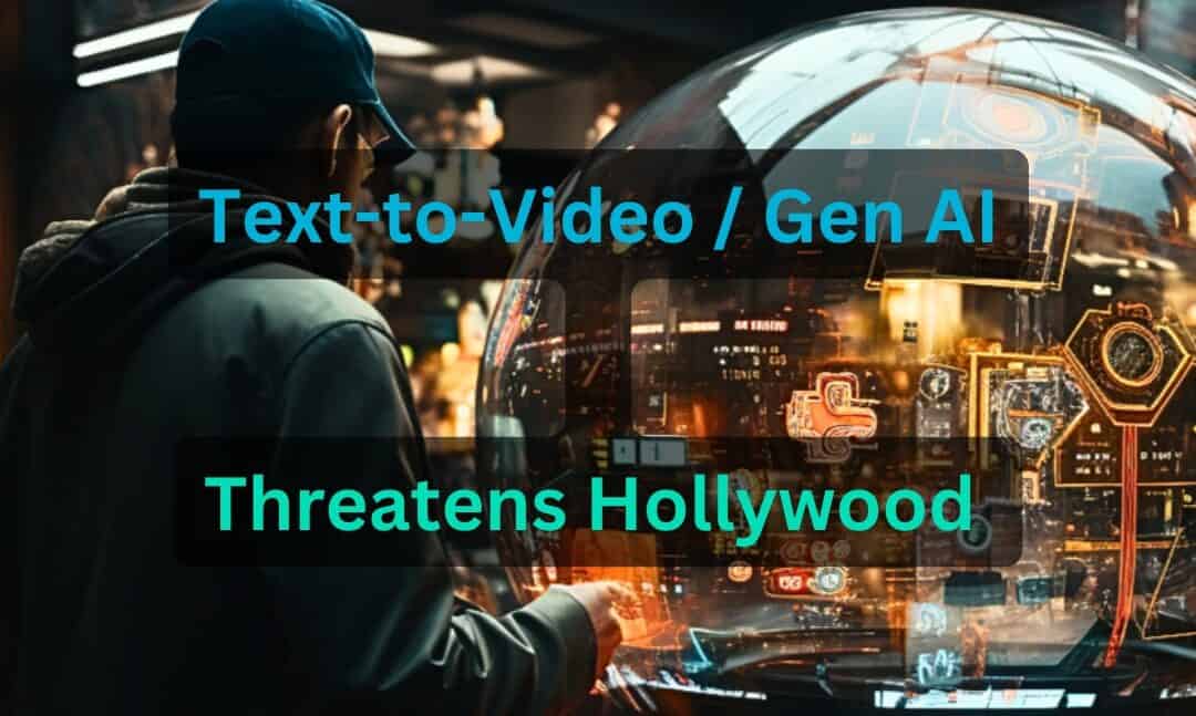 L'ascesa dei generatori di film da testo a video e la loro minaccia per Hollywood