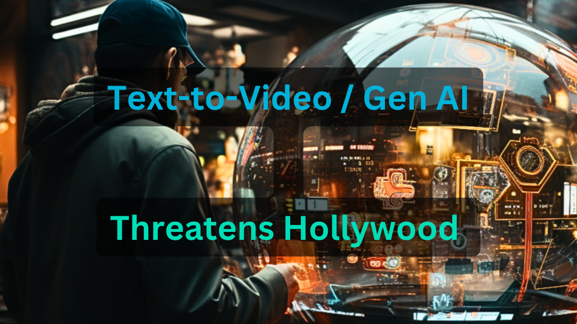 テキストからビデオ（映画）作成ソフトの台頭とハリウッドへの脅威