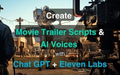 Cómo crear un guión/voz de tráiler de película con ChatGPT y ElevenLabs