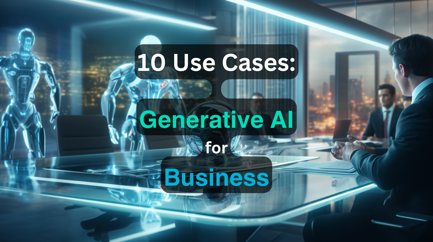 10 casos de utilização comuns de IA generativa para empresas