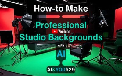 AI&YOU #29 : Comment créer un "faux" studio professionnel sur YouTube avec l'IA