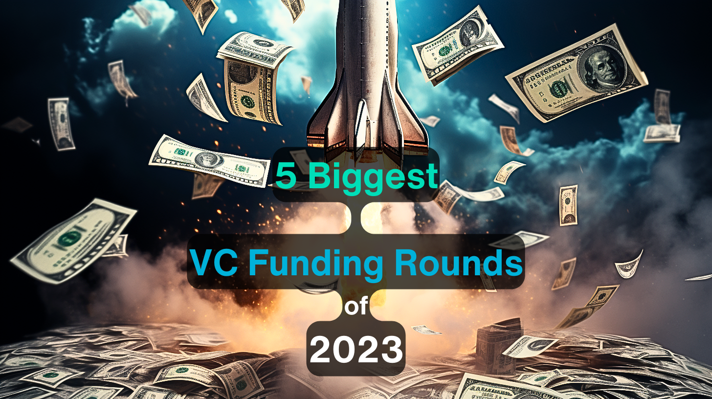 2023년 가장 큰 5대 제너레이티브 AI 펀딩 라운드와 투자