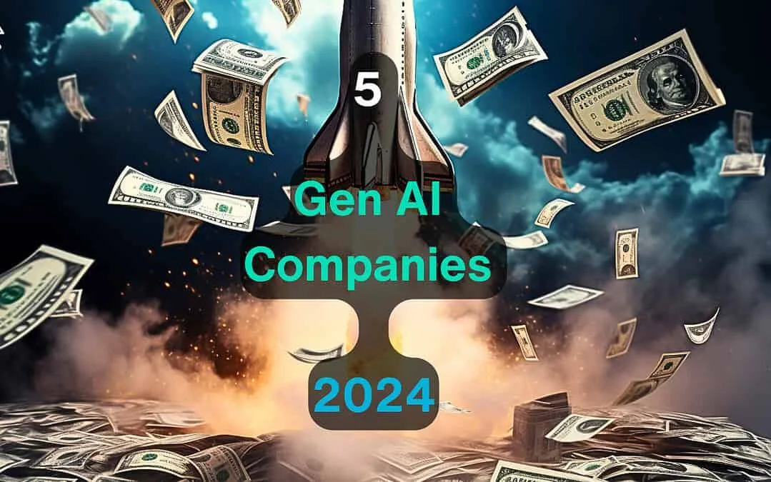5 Unternehmen für generative KI, die es 2024 zu beobachten gilt