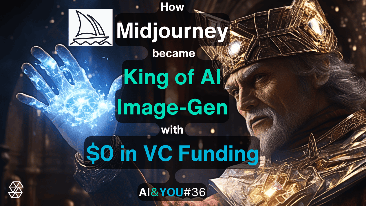 AI&YOU#36: Як Midjourney стала королем генерації зображень за допомогою штучного інтелекту без венчурного фінансування (профіль компанії)