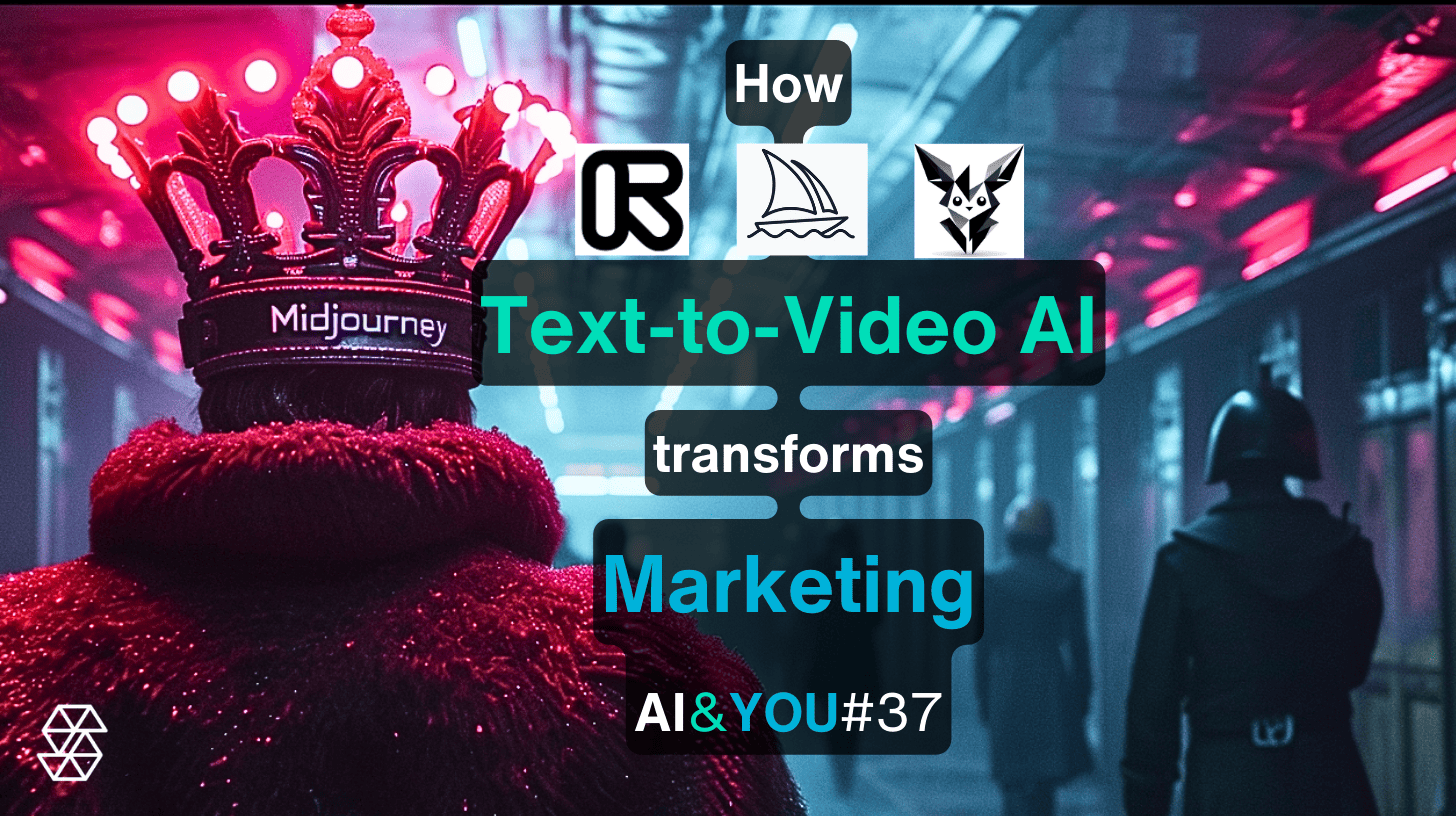 AI&YOU #37 : La conversion de texte en vidéo de Midjourney va transformer les équipes de marketing