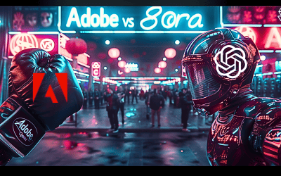 Guerra entre texto e vídeo: Adobe AI vs Sora da OpenAI