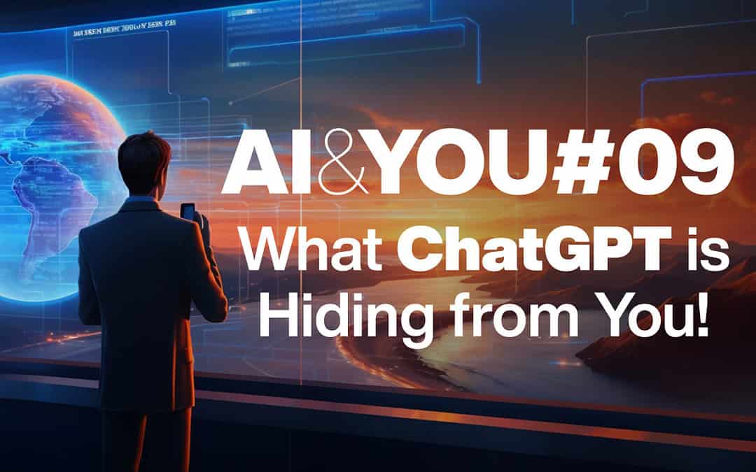 AI&YOU #9：ChatGPTがあなたに隠していること！