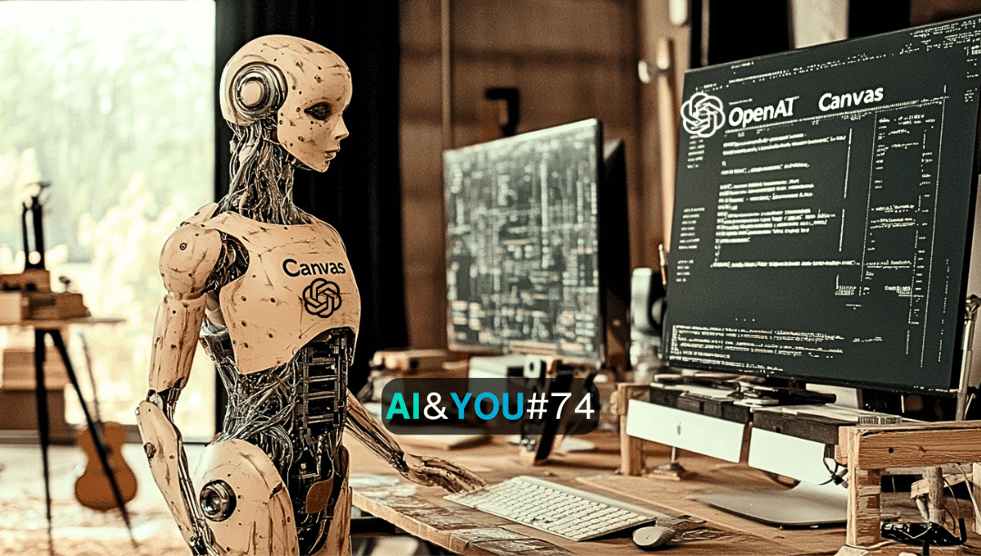 Guía del ejecutivo para implementar el Canvas de OpenAI para mejorar la productividad - AI&YOU #74